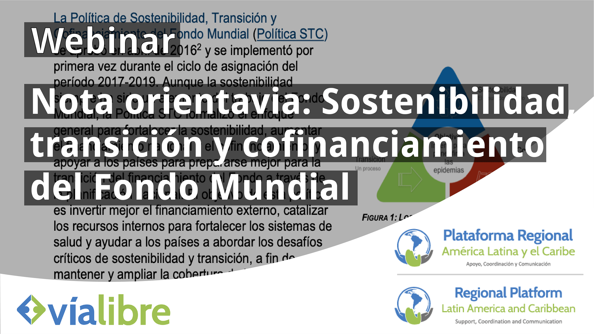 Webinar: Sostenibilidad, Transición y Cofinanciamiento del Fondo Mundial