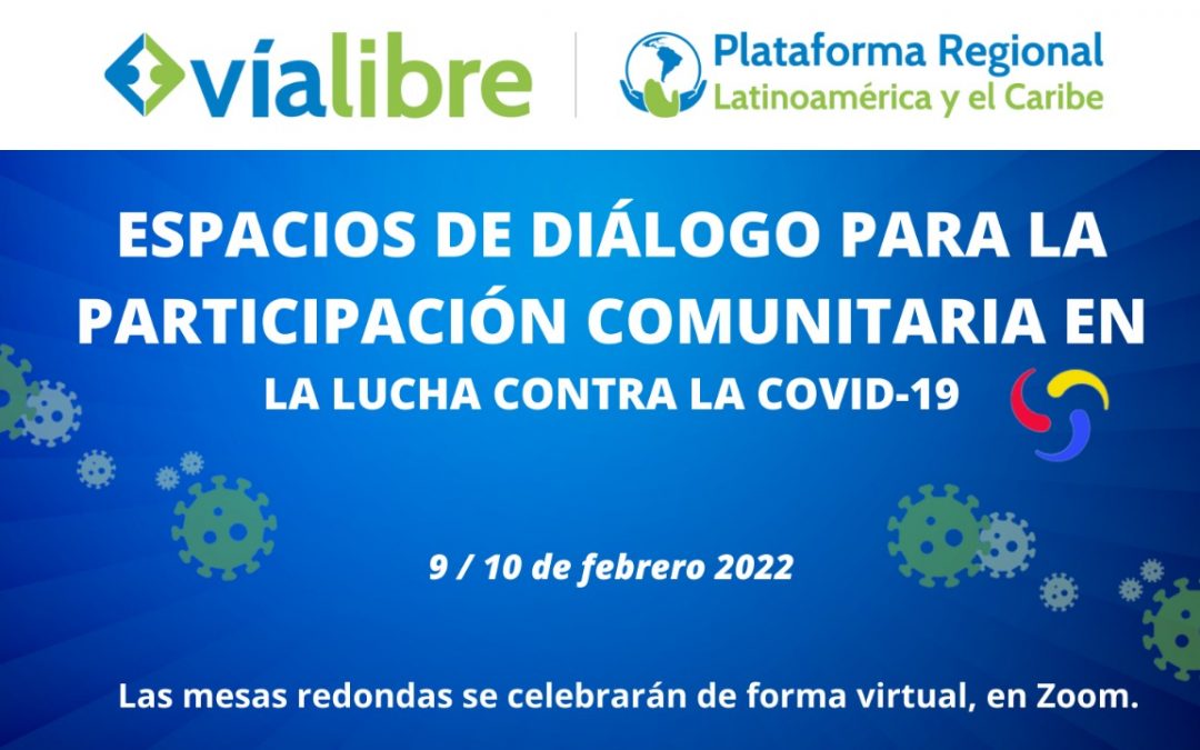 Espacios de diálogo para la participación comunitaria en la lucha contra la COVID-19