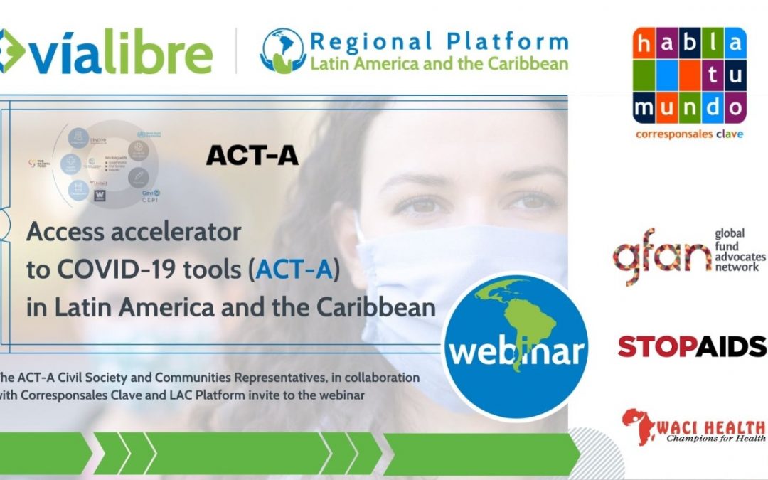 ACT-A webinar: Latin America & Caribbean