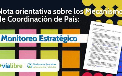 Nota orientativa sobre los Mecanismos de Coordinación de País: Monitoreo Estratégico 